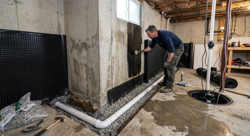 Basement Seepage Repair in Fort Wayne, IN