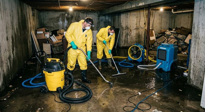 Flood Damage Cleanup in Scottsdale, AZ